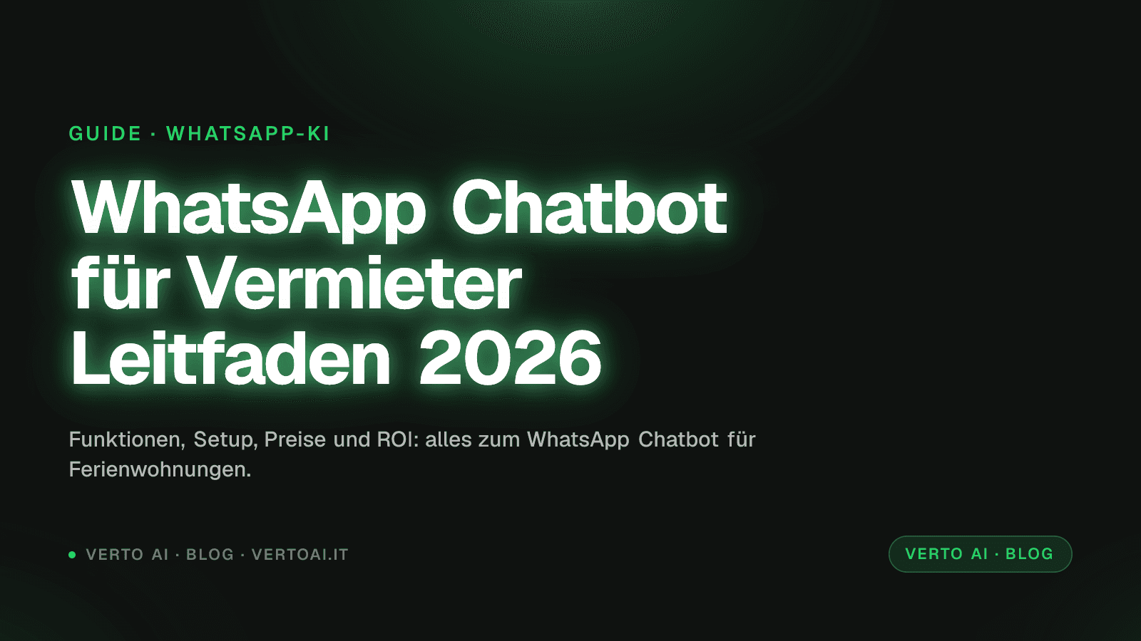 WhatsApp Chatbot für Vermieter mit Smartphone und Konversations-UI
